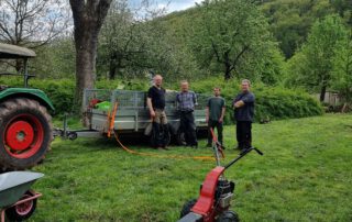 Die Blumenwiese am Ortseingang war ein Projekt, das Markus sehr am Herzen gelegen hat.